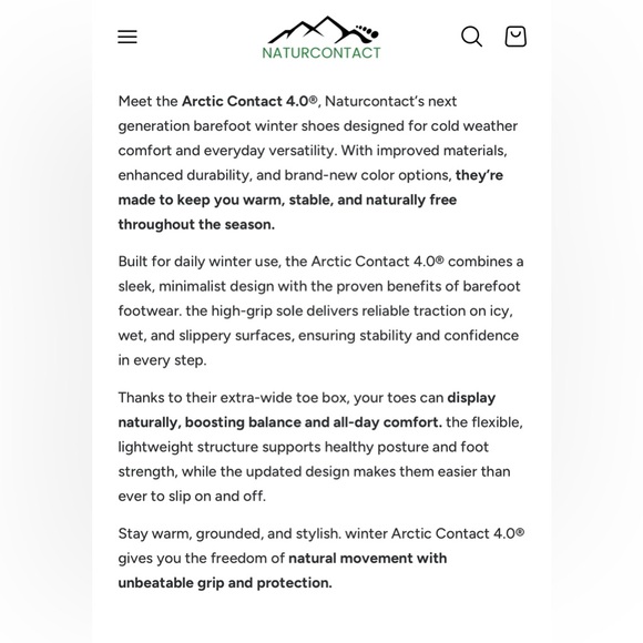 Nature Contact hiking boots. Size 41 (10US). Vegan. NWT Lightweight/lug soles. - Picture 11 of 13